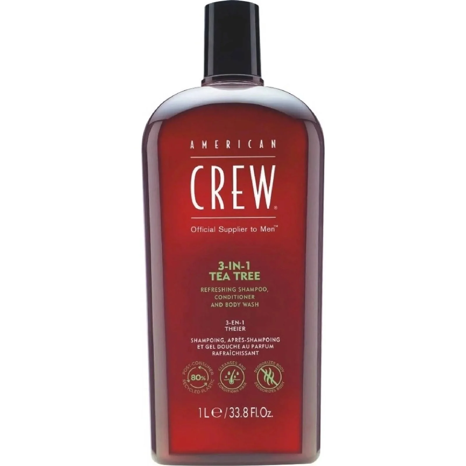 American Crew Shampoo 3in1 Shampoo, 1000 ml