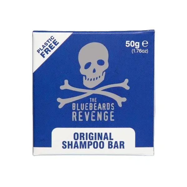 Bluebeards Revenge Festes Shampoo Shampoo Bar Original, 50 g
