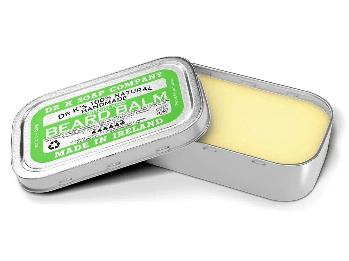 Dr K Soap Balsam für den Bart Beard Balm Woodland, 50 g