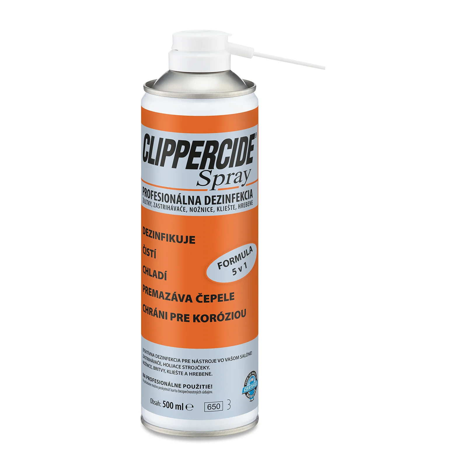 CLIPPERCIDE Reinigungspray für Maschinen 5in1 500 ml