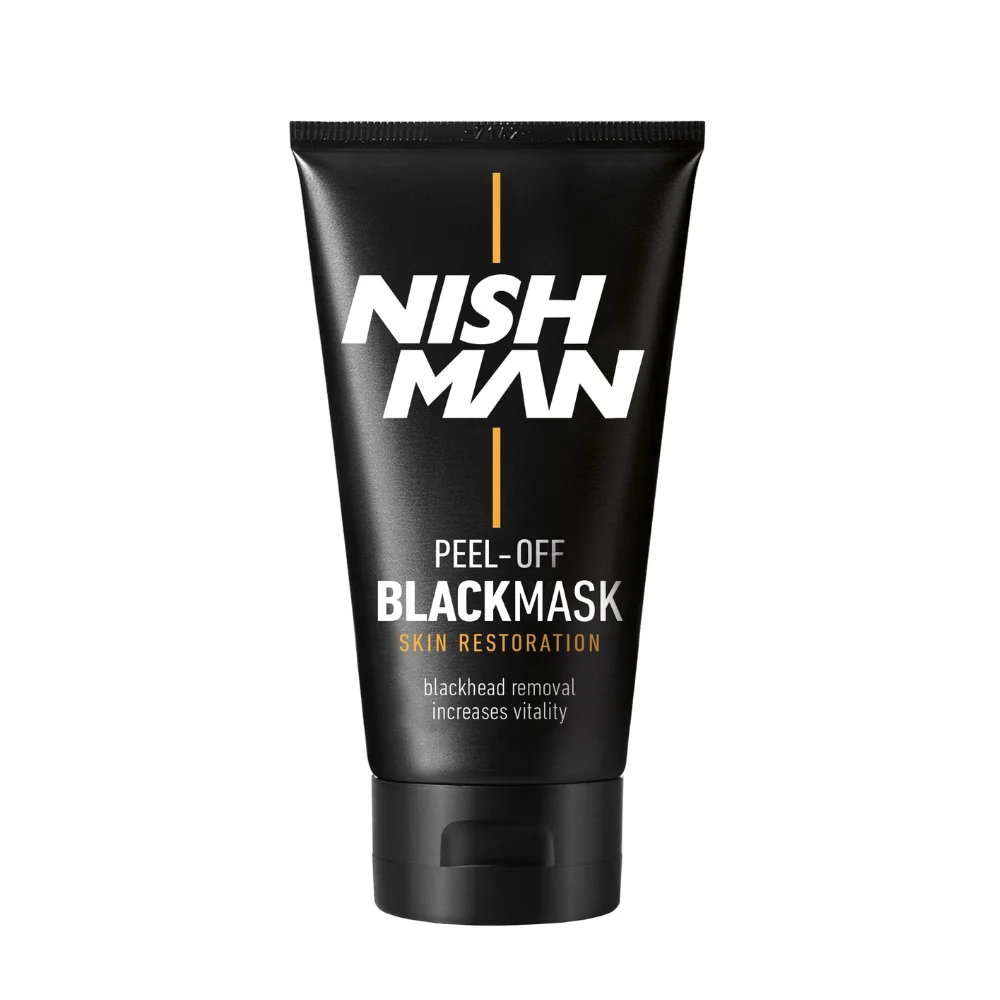 Nishman schwarze Gesichtsmaske Black Peel-off Mask 150ml