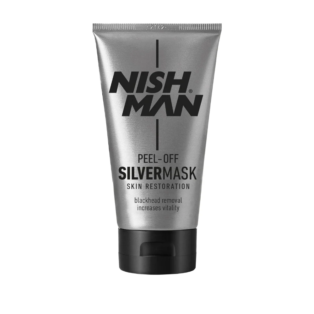 Nishman silberne Gesichtsmaske Silver Peel-Off Mask 150ml