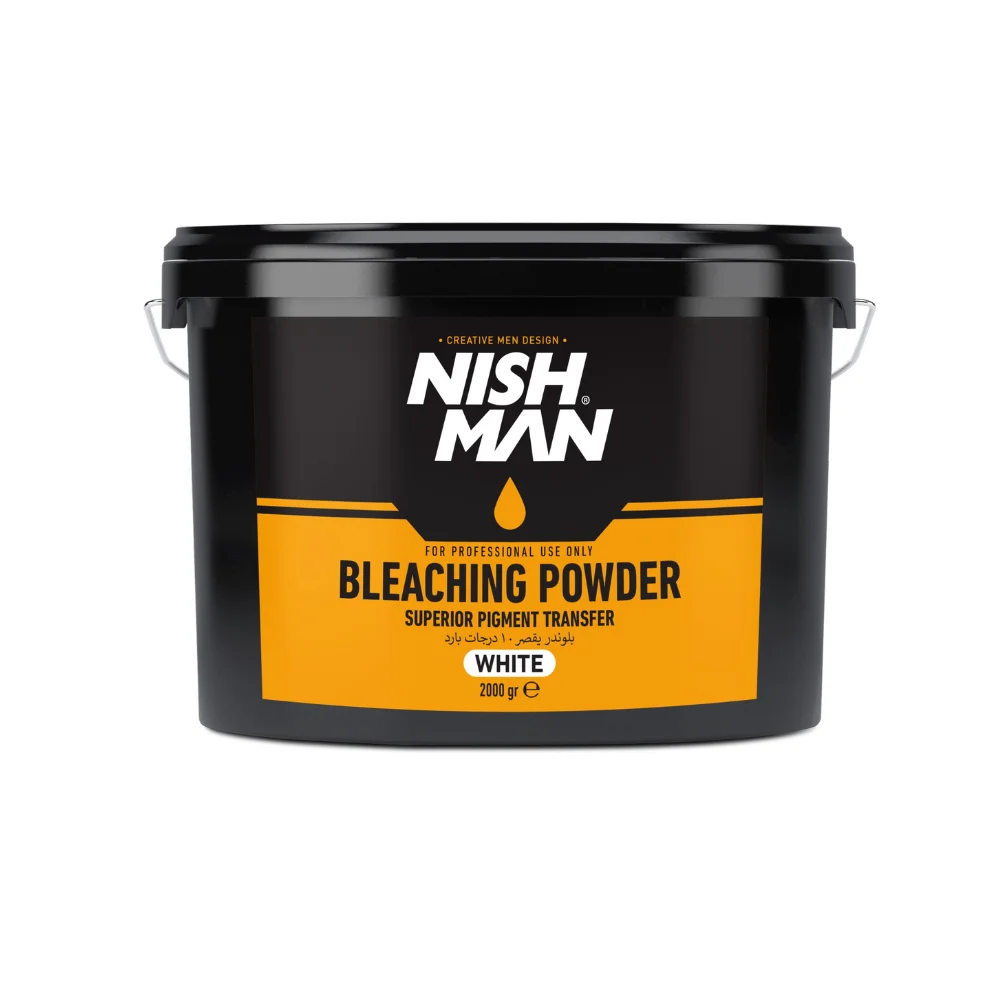 Nishman Haarblondierpulver Bleaching Powder White 2000g