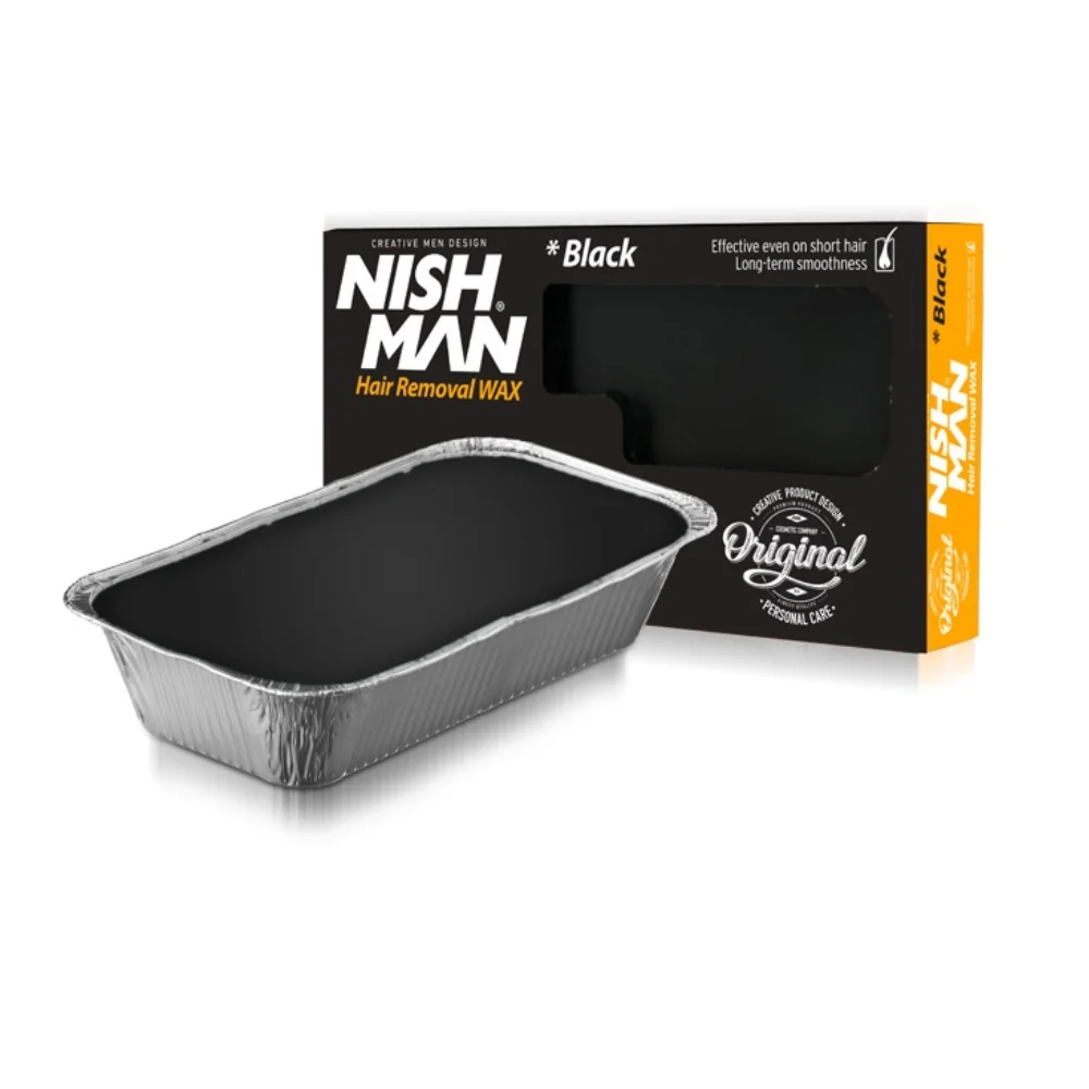 Nishman Enthaarungs-Hartwachs Hard Wax Black 500ml