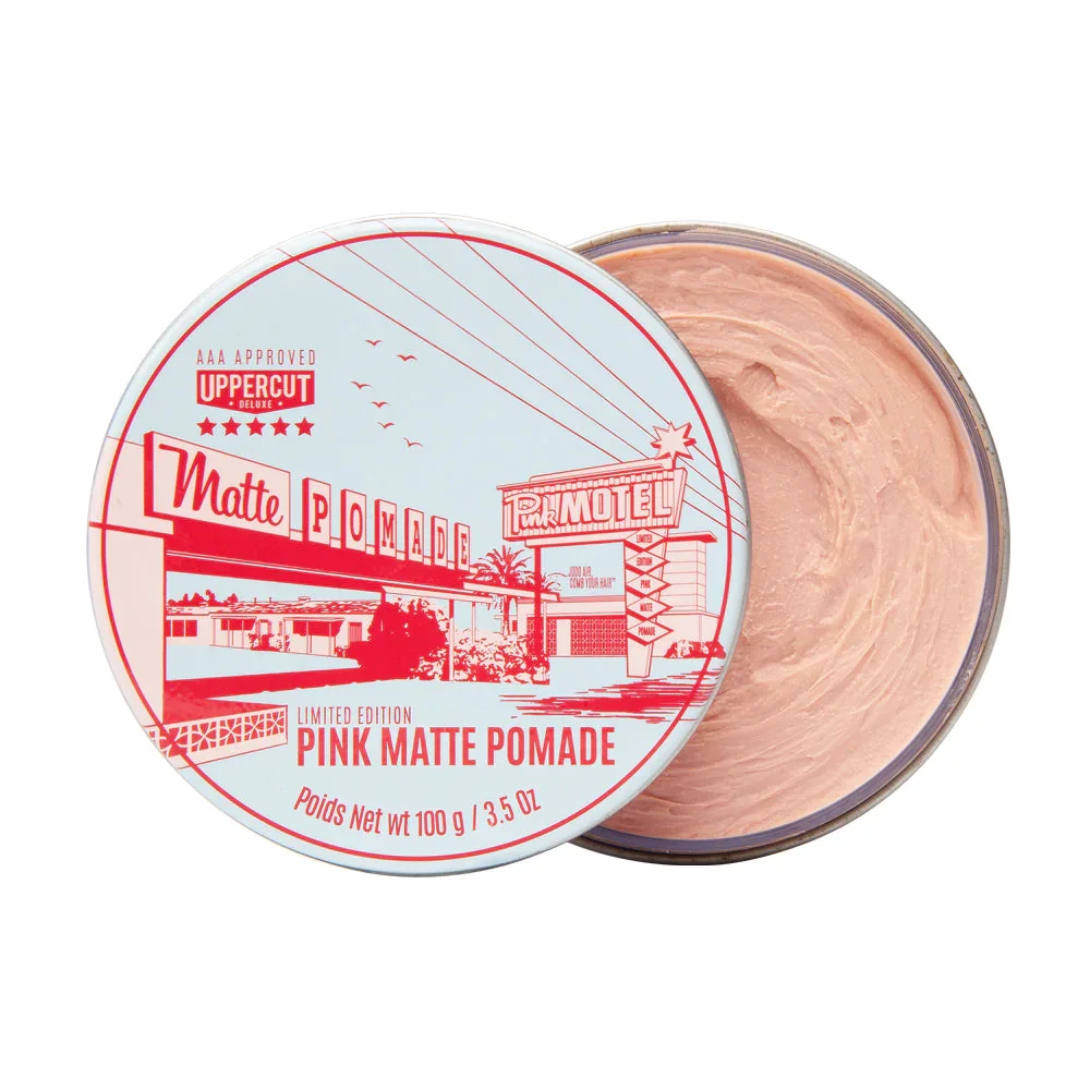 Uppercut Haarpomade Matte Pomade Pink Motel, 100 g