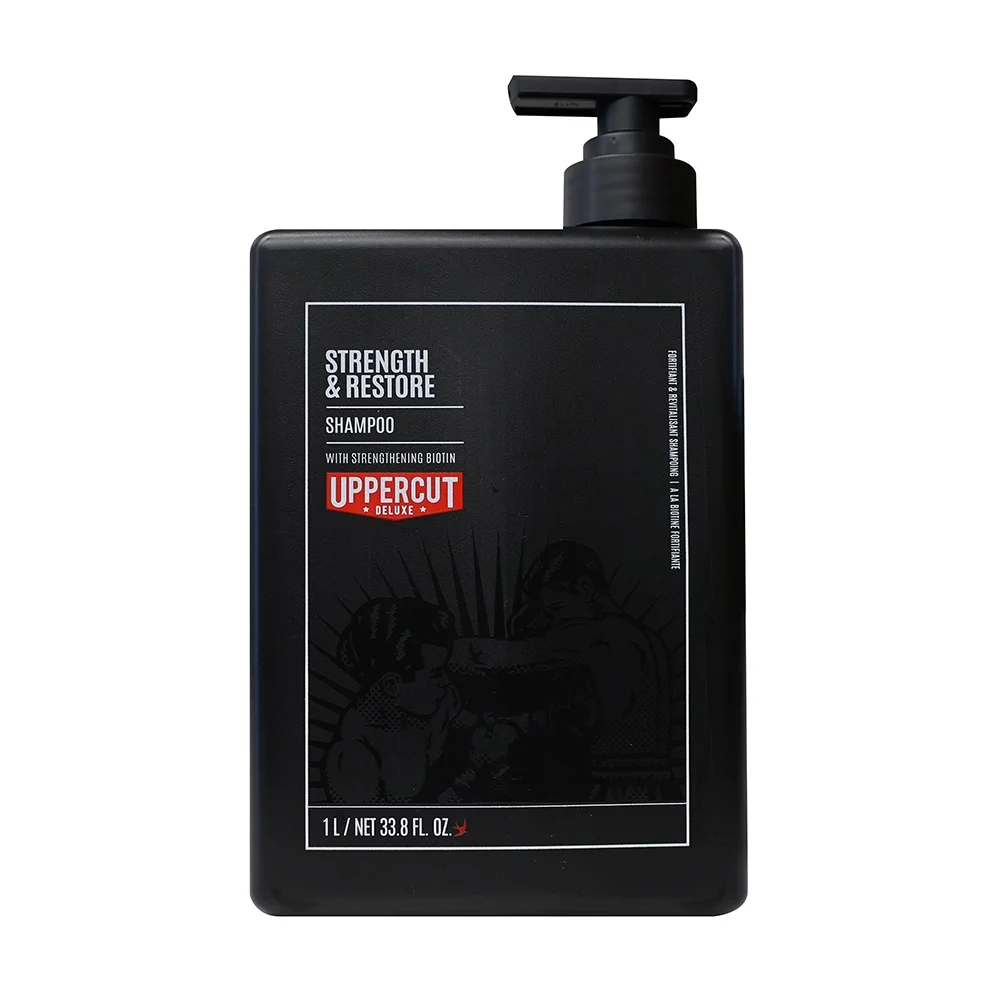 Uppercut Haarshampoo Strength&Restore Shampoo, 1000 ml