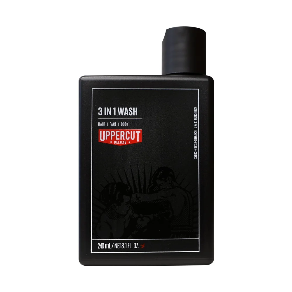Uppercut Shampoo 3in1 Haar&Gesicht&Körper, 240 ml